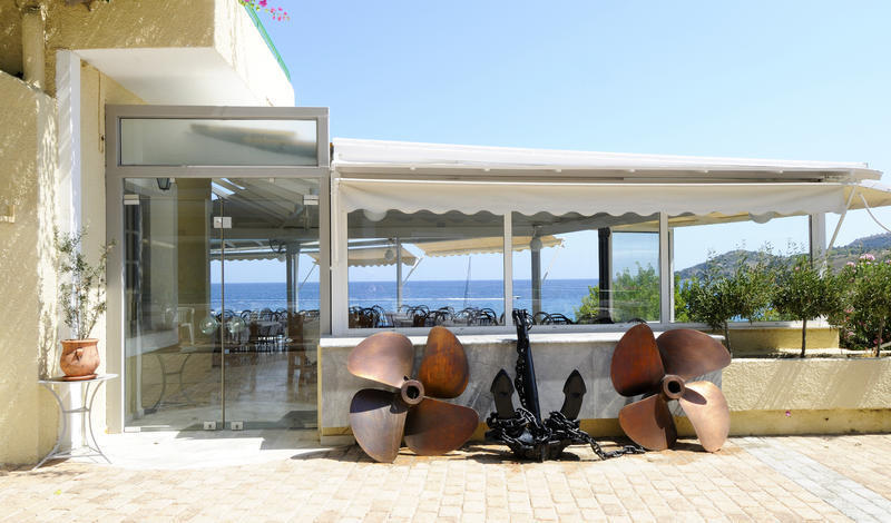 Agia Marina  Panorama Hotel מראה חיצוני תמונה